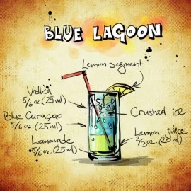 SMUĆKAJTE KOKTEL BLUE LAGOON I NA PLAŽI STE