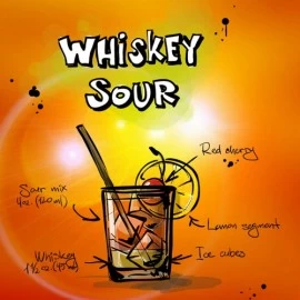WHISKEY SOUR - KOKTEL ZA SVE