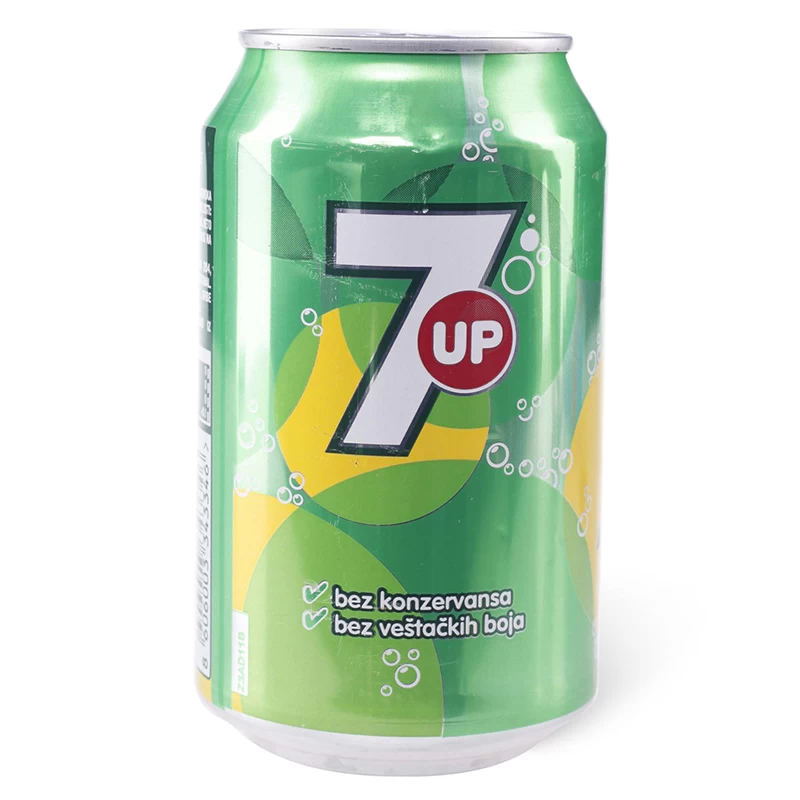 7 Up 0.33L u limenci u paketu od 24 komada 