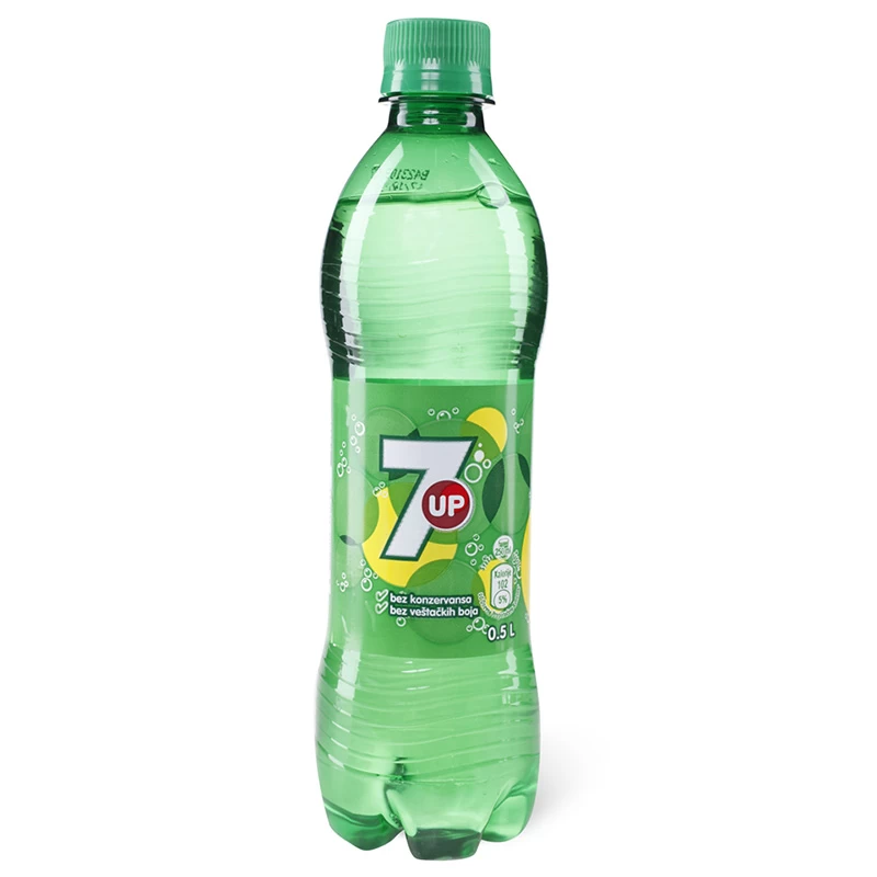 7 Up 0.5L u PET ambalaži u paketu od 12 komada 