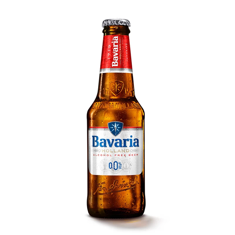 Bavaria Bezalkoholno Pivo 0.25L u staklenoj flašici u paketu od 24 komada