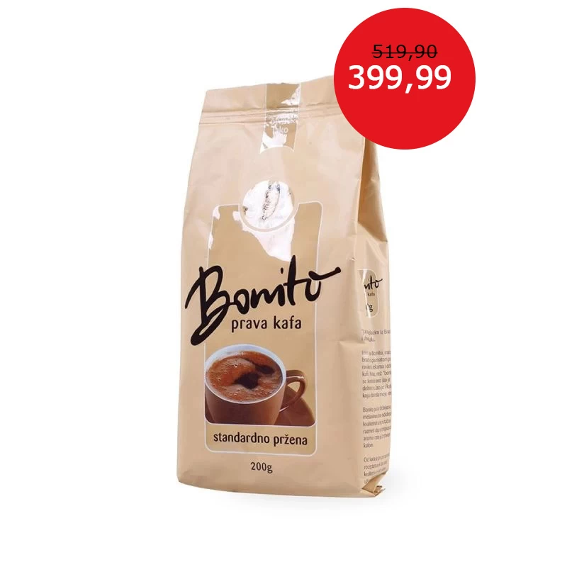 Bonito Prava Kafa Standardno Pržena 200g