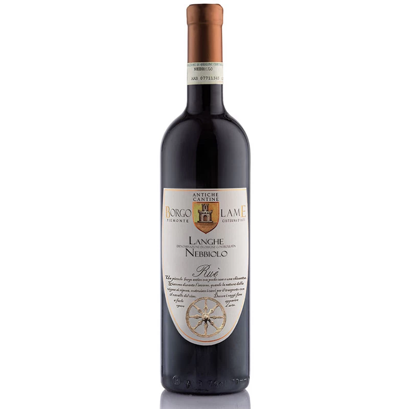 Crveno vino Borgo Lame Nebbiolo Langhe 0.75L