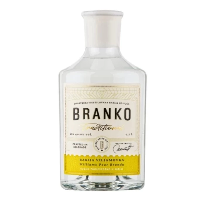 Rakija Branko Viljamovka Tradicional 0.7L
