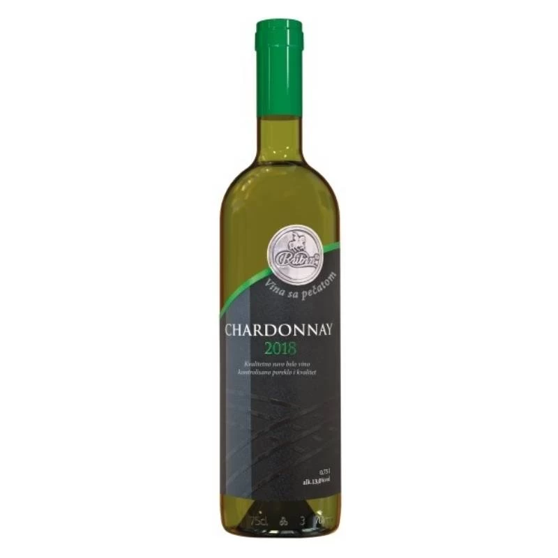 Vrhunsko Suvo Belo Vino Chardonay Rubin 0.75L