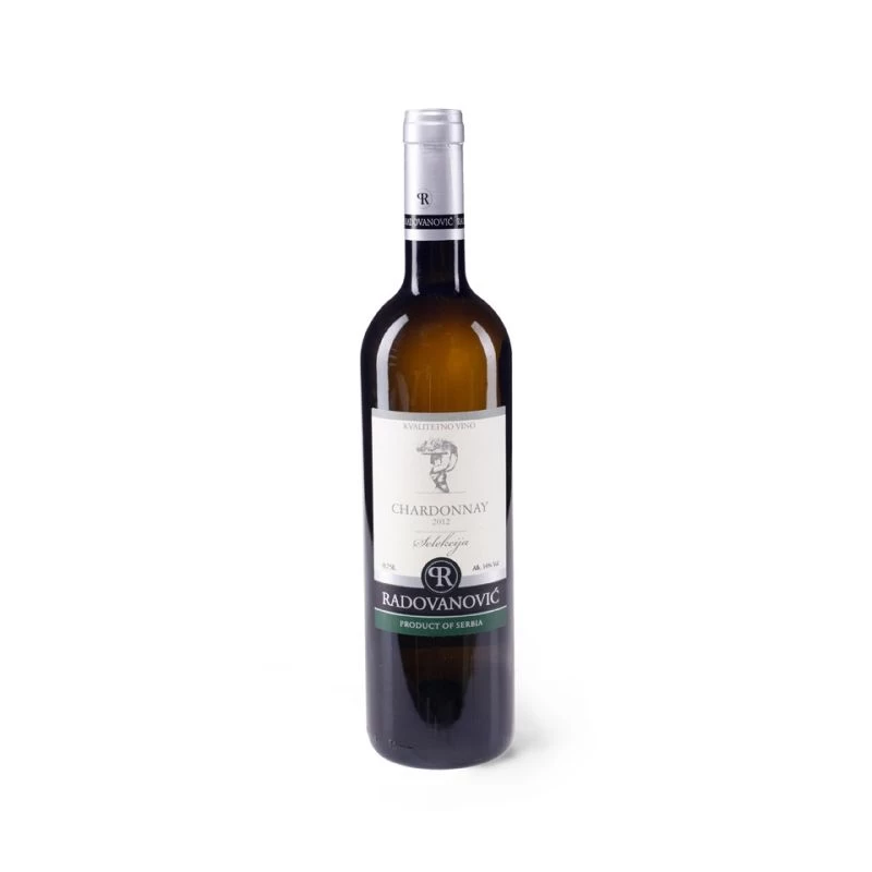 Vino Chardonnay Selekcija Radovanović 0.75L