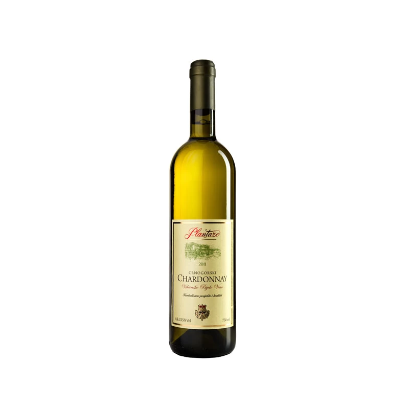 Vrhunsko Belo Vino Chardonnay Plantaže 13.jul 0.75L