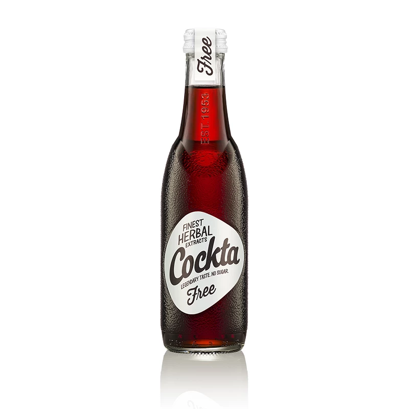 Cockta Free 0.275L u staklenoj flašici u paketu od 24 komada