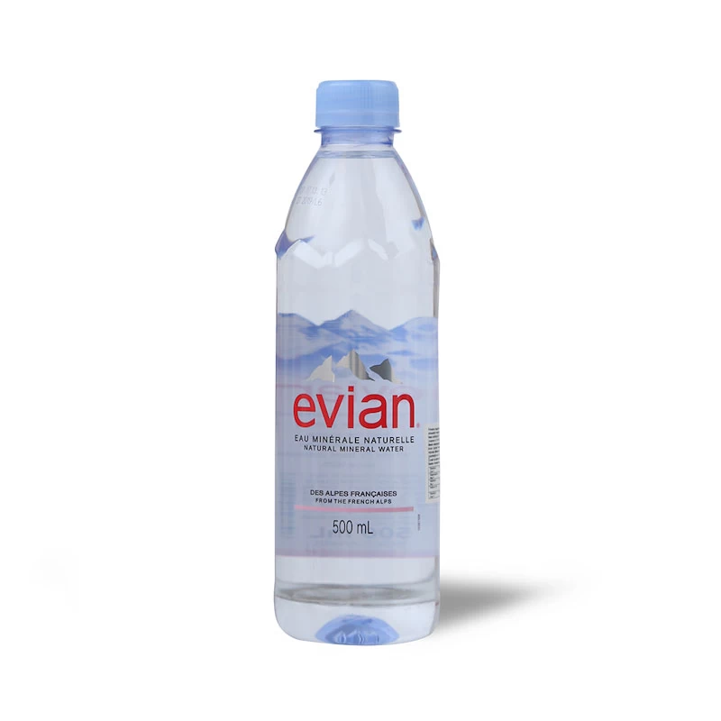 Evian Voda 0.5L u PET ambalaži u paketu od 24 komada