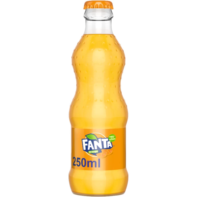 Fanta Orange 0.25L u staklenoj flašici - u paketu od 24 flašice
