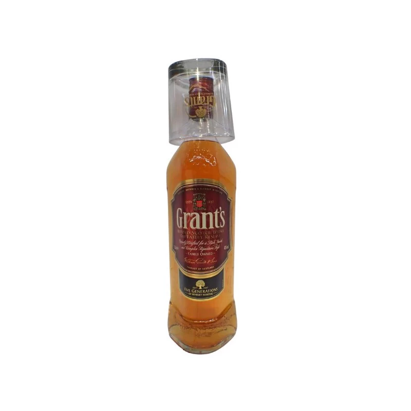 Grant's Whisky + čaša za viski 0.70L