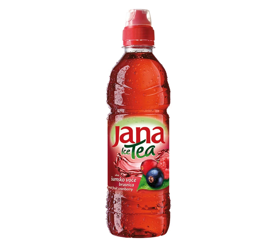 Jamnica Jana Ice Tea Šumsko Voće 0.5L PET ambalaža u paketu od 6 flaša