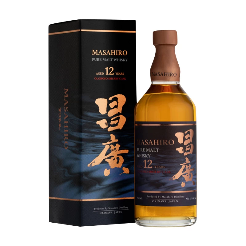 Japanski Viski Masahiro 12yo Pure Malt 0.7L 43%