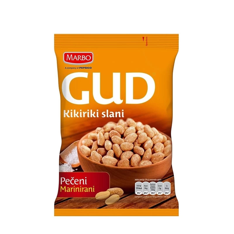 Kikiriki Pečeni Marinirani Gud 100gr u pakovanju od 30 komada