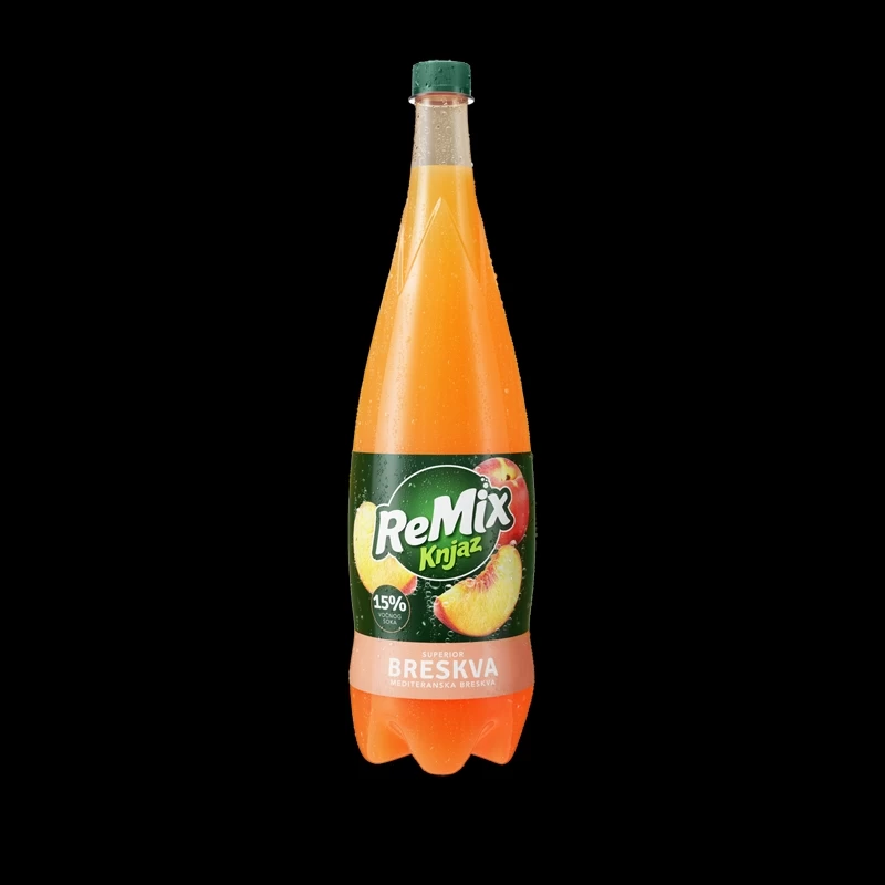 Knjaz Remix Superior Breskva 1.5L u paketu od 6 komada