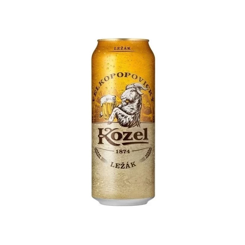Kozel Svetlo Premium Pivo 0.5L u limenci u pakovanju od 24 kom.