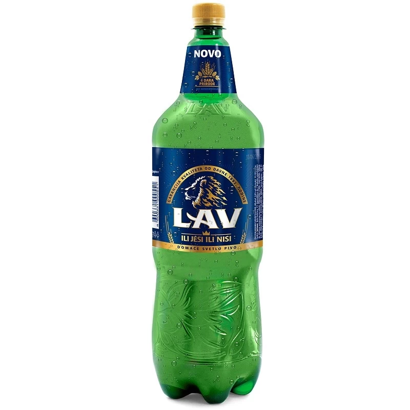 Lav Svetlo Lager Pivo 2L PET ambalaža u paketu od 6 flaša