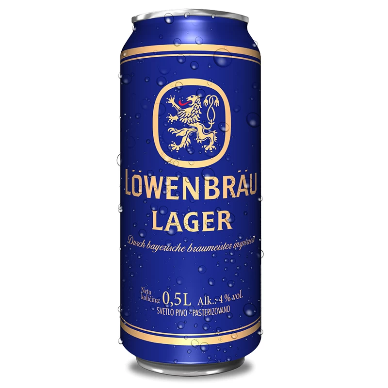 Pivo Lowenbrau Original 0.5L u limenci u paketu od 24 komada