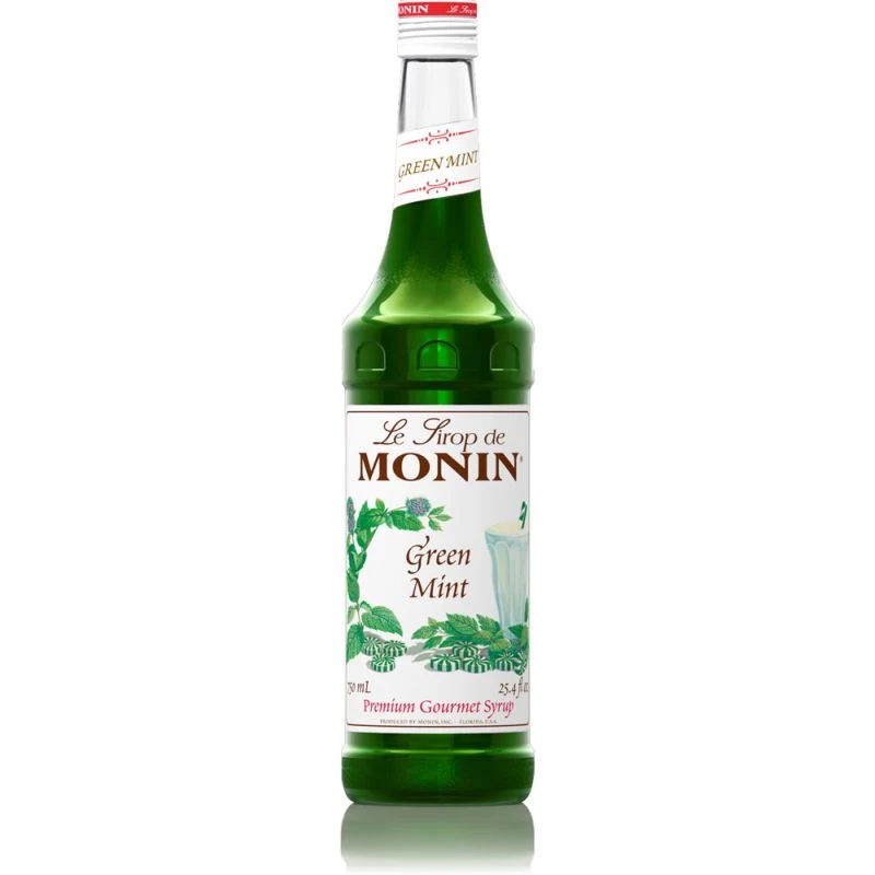 Le Sirop De Monin Green Mint Sirup 0.7L