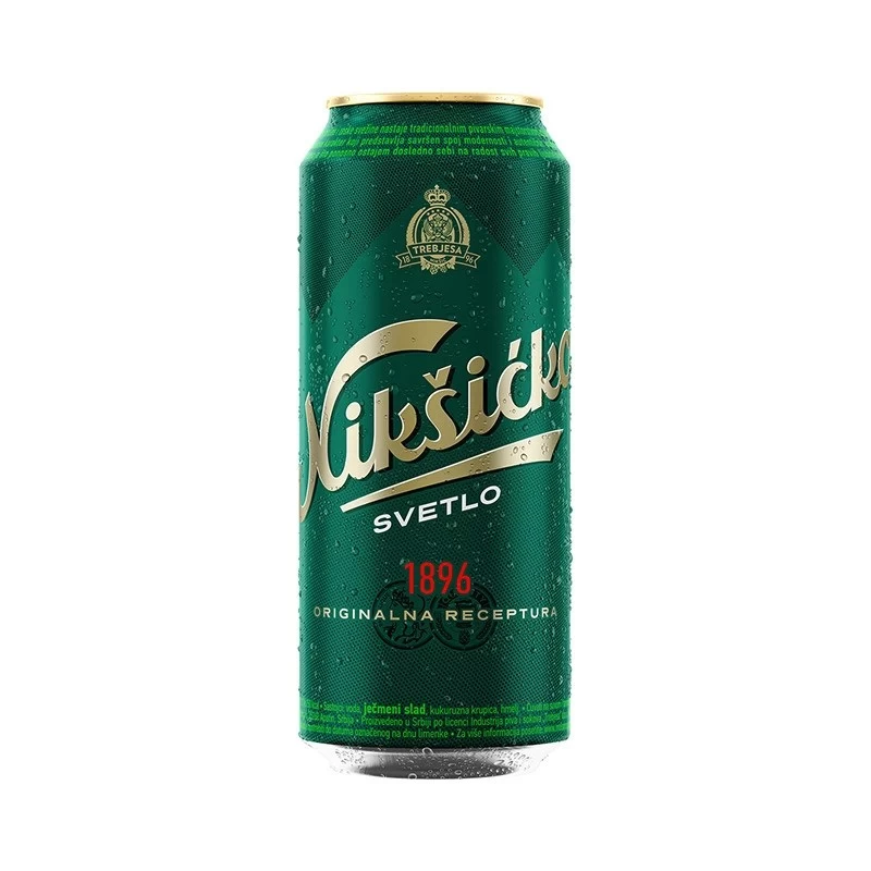 Nikšićko Pivo 0.5L u limenci u paketu od 24 komada