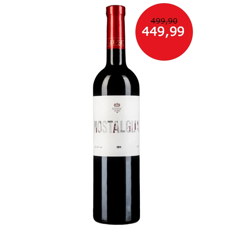 Aleksić Nostalgija Crno Vino  0.75L