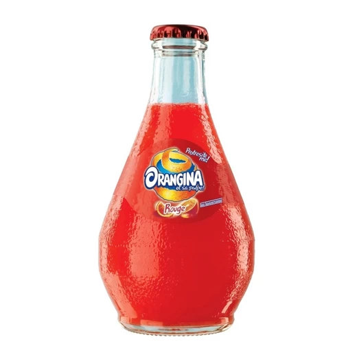 Orangina Rouge Crvena Pomorandža Sok 0.25L Staklena flašica u pakovanju od 12 komada