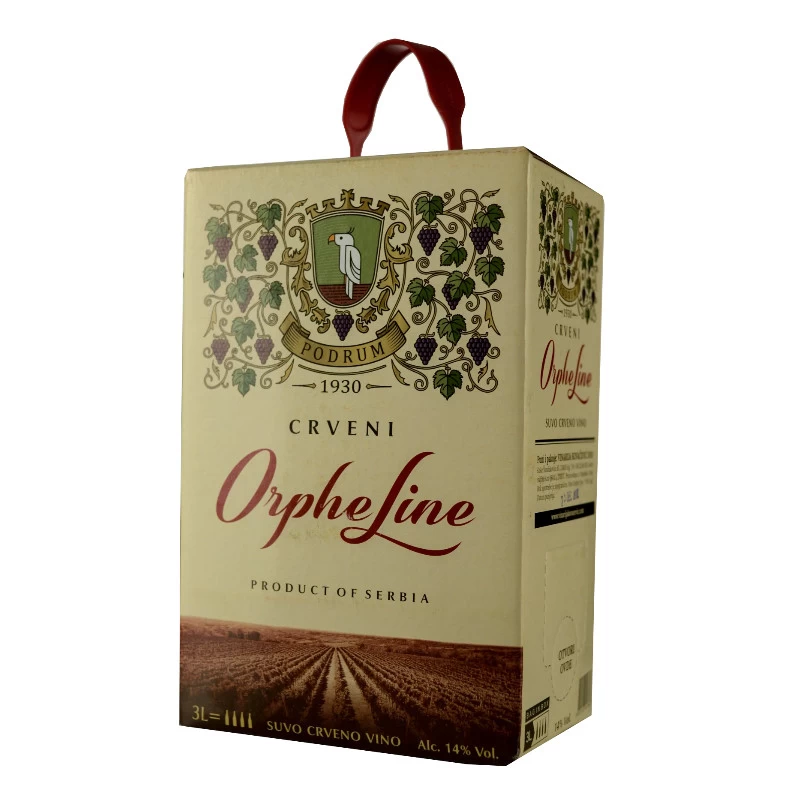 Orfelin Bag In Box Crveno Vino Vinarija Kovačević 3L