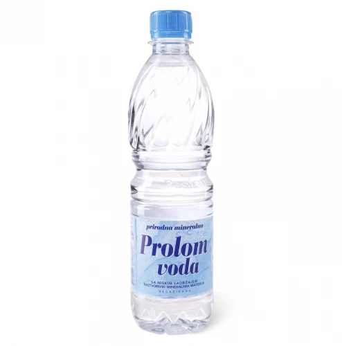 Prolom Prirodna Mineralna Voda 0.5L Pvc ambalaža u paketu od 12 komada