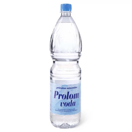 Prolom Prirodna Mineralna Voda 1.5L Pvc ambalaža u paketu od 6 komada