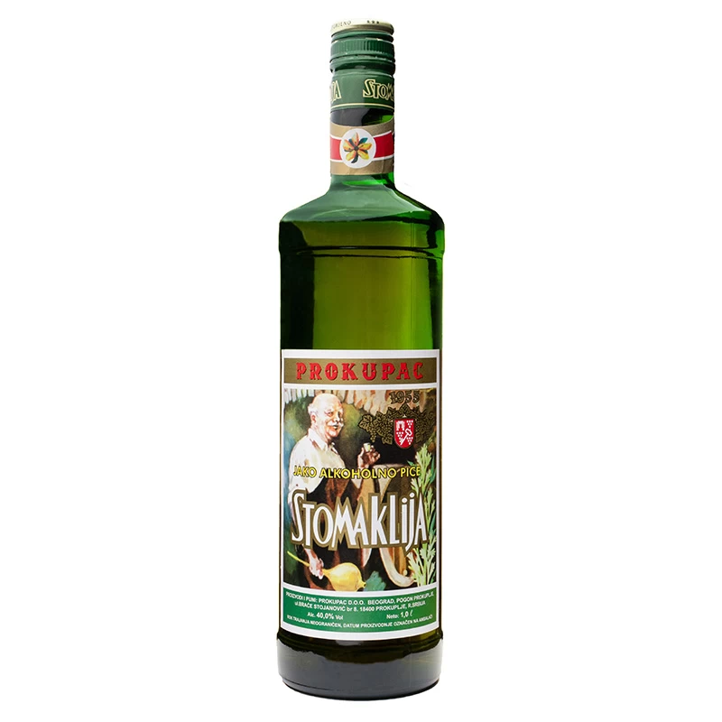 Specijalna Rakija Travarica Stomaklija Prokupac1L