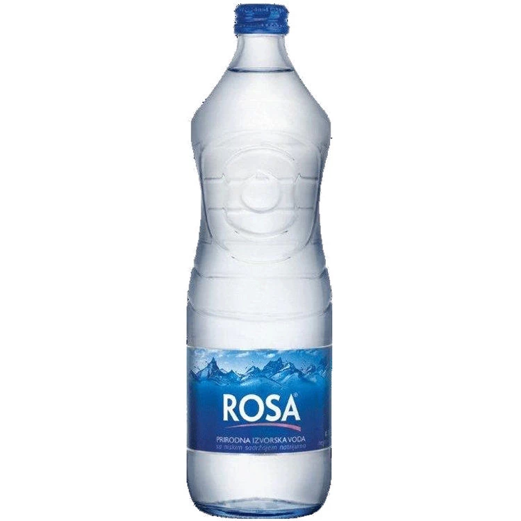 Rosa Prirodna Izvorska Voda Negazirana 0.75L u staklenoj flaši u paketu od 12 komada