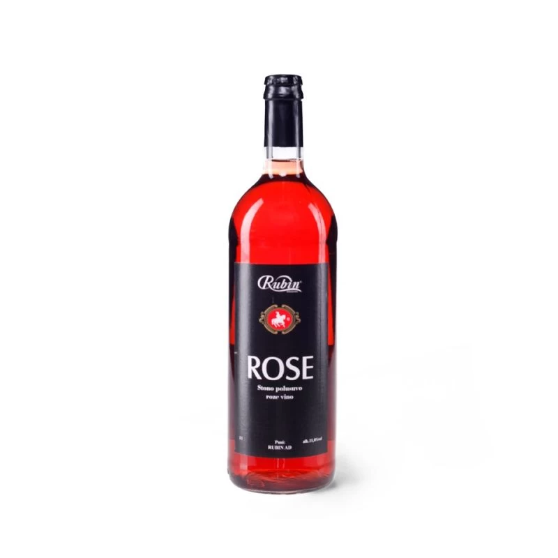Rose Rubin Stono Polusuvo Roze Vino 1L
