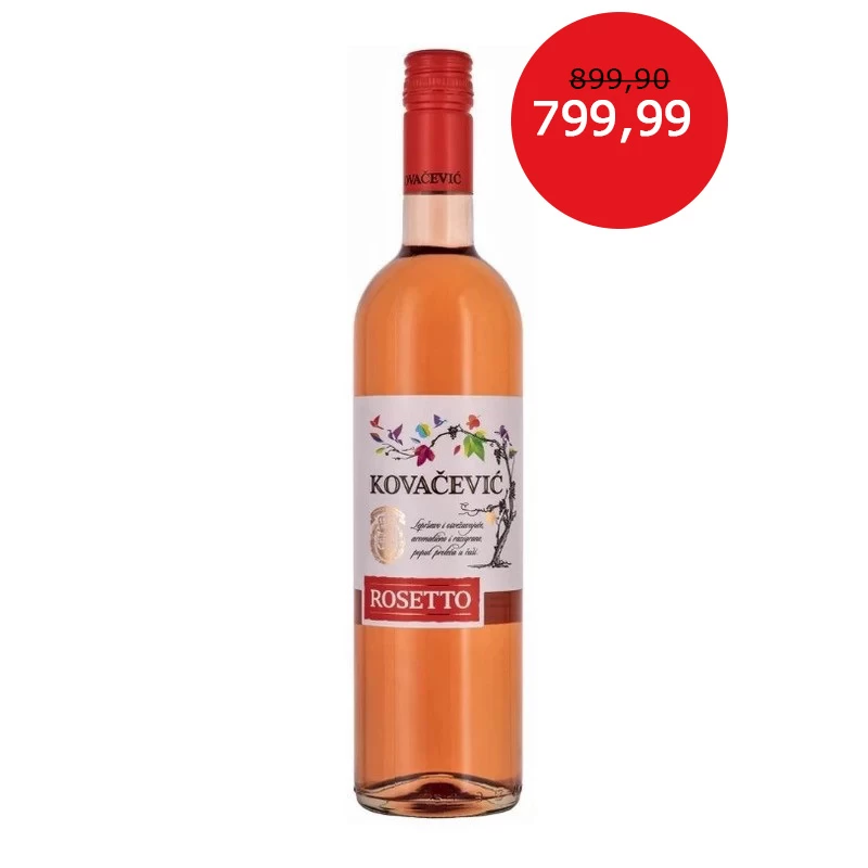 Rosetto Vino Vinarija Kovačević 0.75L