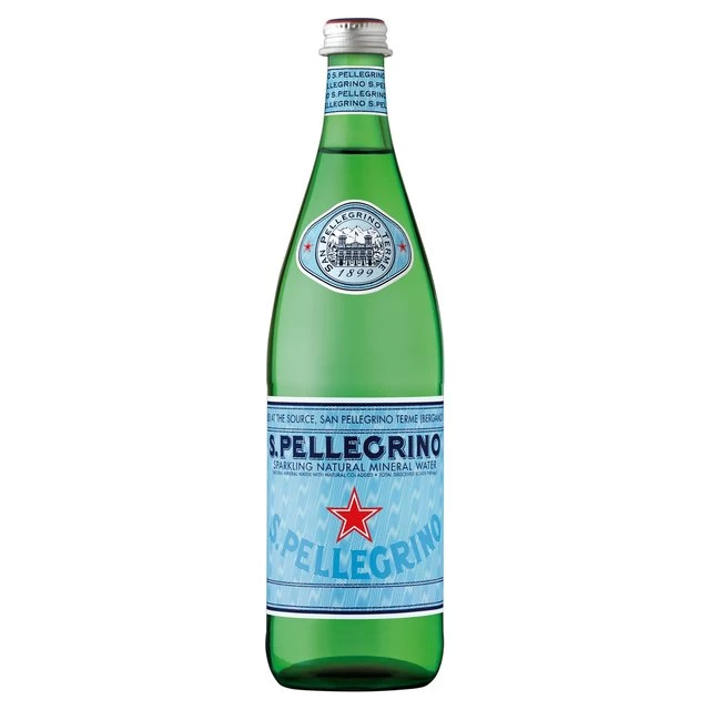 San Pellegrino Gazirana Voda 0.75L u staklenoj flaši u paketu od 12 komada