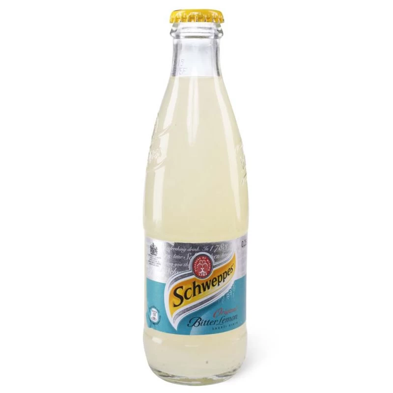 Schweppes Bitter Lemon 0.25L u staklenoj flašici - u paketu od 24 flašice