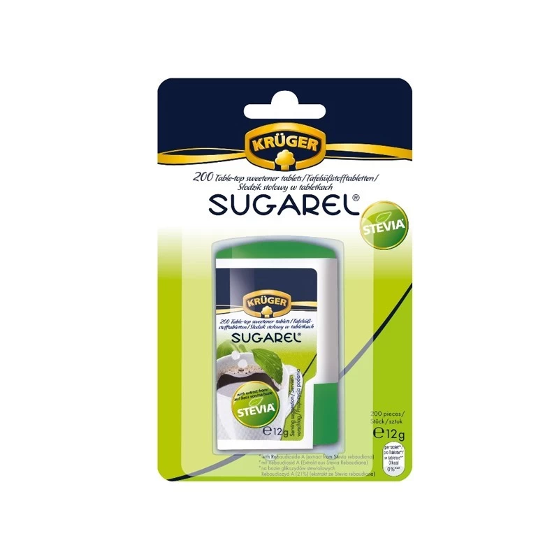 Krüger Sugarel Zaslađivač Stevia 200/1 12gr