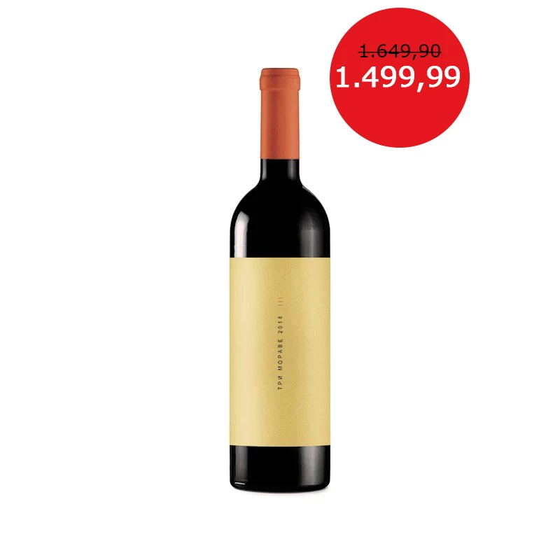 Tri Morave Crveno Vino Temet 0.75L