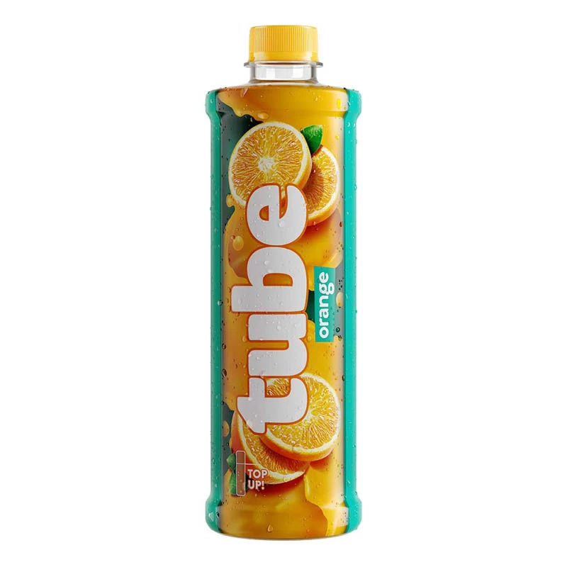 Sok Tube Orange 0.5L u PVC ambalaži u paketu od 12 komada