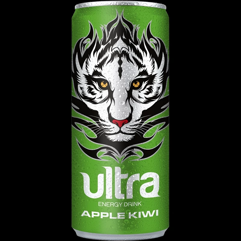 Ultra Energy Jabuka Kivi 0.25L u paketu od 12 komada