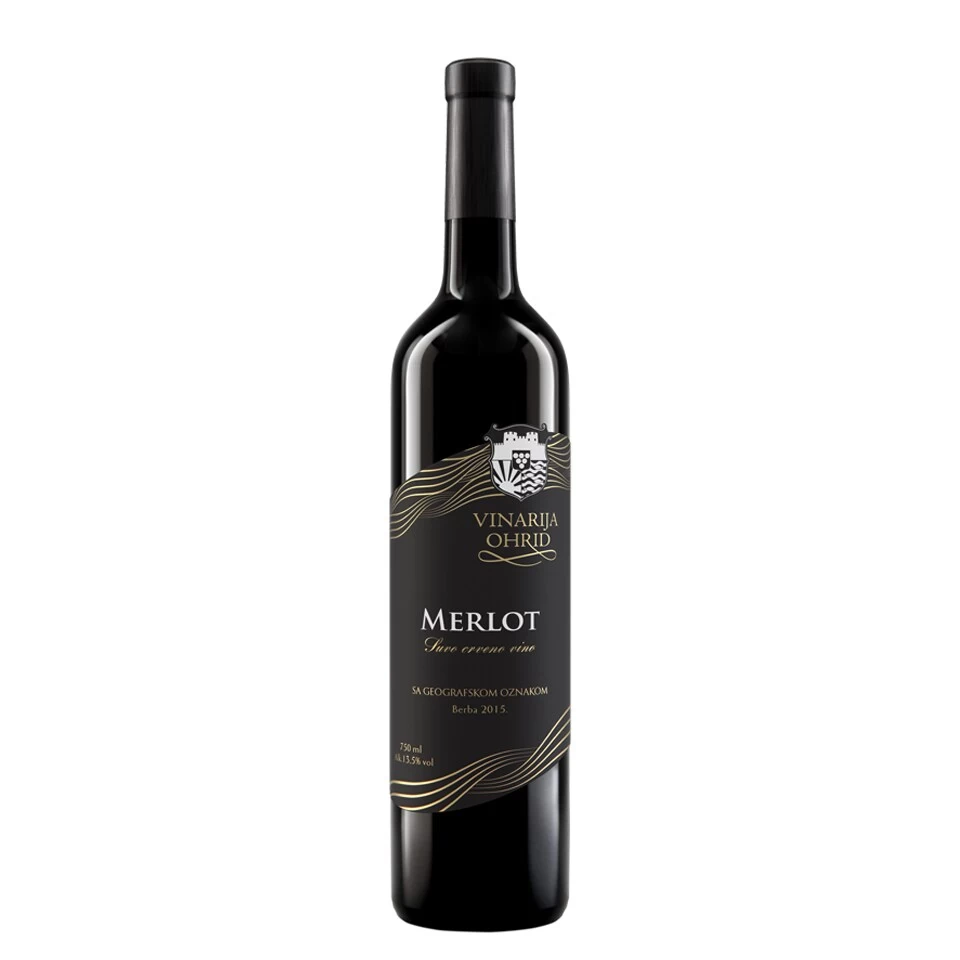 Vinarija Ohrid Merlot 0.75L