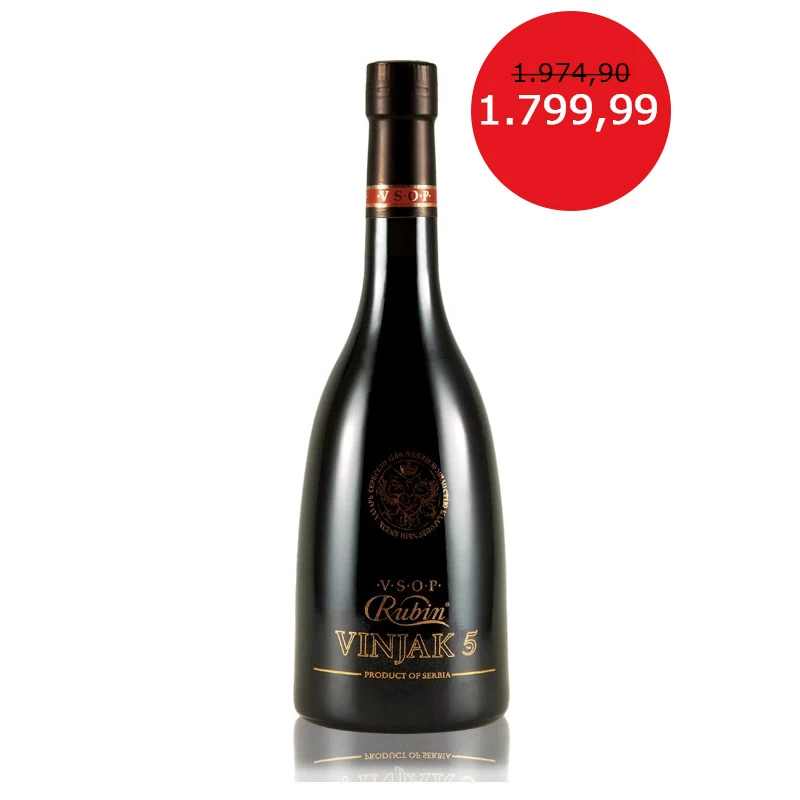 VSOP Vinjak 5 Rubin 0.75L