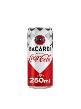 Bacardi&coke 25cl Ca