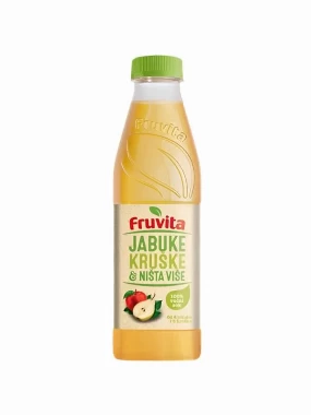 Fruvita Jabuke Kruške 0.75L u paketu od 6 flaša