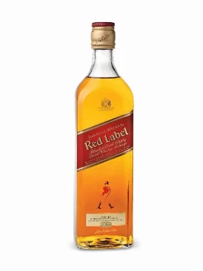 Johnnie Walker Red Label Whisky Naked 1L