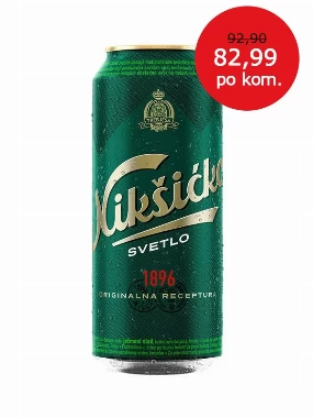 Nikšićko Pivo 0.5L u limenci u paketu od 24 komada