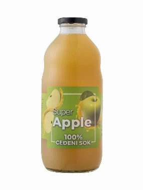 Sok super Jabuka 100% 1L - 6 flaša
