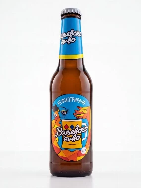 Valjevsko Pivo Nefil. 33cl Nep.amb.u pak od 12 kom