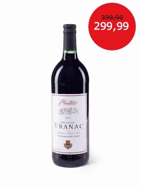 Vranac Vino Plantaže 1L