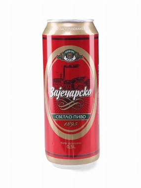 Zaječarsko Pivo 0.5l u limenci - paket 24 komada